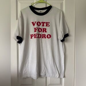 Vintage Vote for Pedro Ringer T-Shirt
